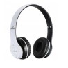 Słuchawki bezprzewodowe białe P47 z radiem FM